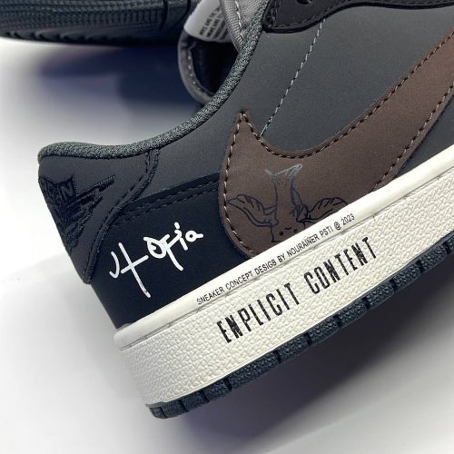 نایک ایر جردن وان لو تراویس اسکات یوتوپیا NIKE AIR JORDAN 1 LOW TRAVIS SCOTT UTOPIA