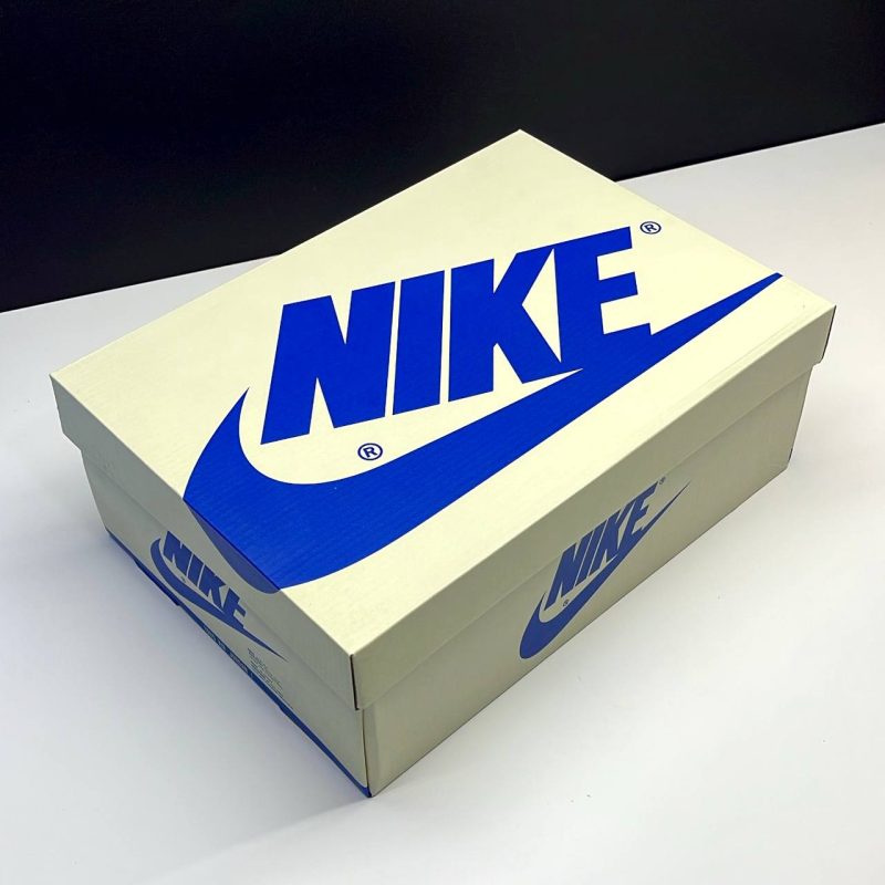نایک ایر جردن وان لو تراویس اسکات کرم سورمه ای NIKE AIR JORDAN 1 LOW TRAVIS SCOTT