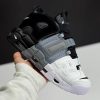 نایک ایر مور آپتمپو مشکی طوسی سفید NIKE AIR MORE UPTEMPO