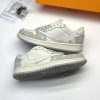 نایک ایر جردن وان لو تراویس اسکات لویی ویتون NIKE AIR JORDAN 1 LOW TRAVIS SCOTT X LOUIS VUITTON