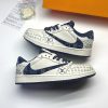 نایک ایر جردن وان لو تراویس اسکات لویی ویتون NIKE AIR JORDAN 1 LOW TRAVIS SCOTT X LOUIS VUITTON