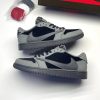 نایک ایر جردن وان لو تراویس اسکات مشکی طوسی NIKE AIR JORDAN 1 LOW TRAVIS SCOTT