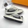 نایک ایر جردن وان لو تراویس اسکات لویی ویتون NIKE AIR JORDAN 1 LOW TRAVIS SCOTT X LOUIS VUITTON