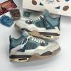 نایک ایر جردن فور رترو اسنورلکس کاستوم NIKE AIR JORDAN 4 RETRO SNORLAX CUSTOM