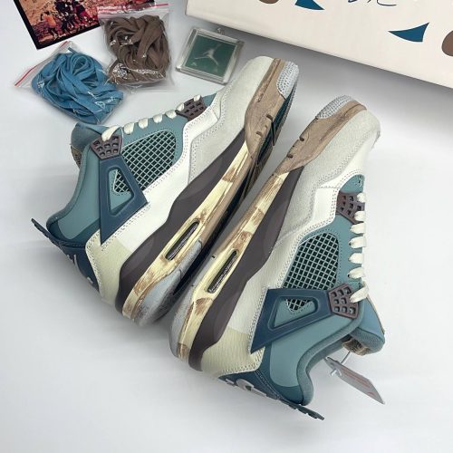 نایک ایر جردن فور رترو اسنورلکس کاستوم NIKE AIR JORDAN 4 RETRO SNORLAX CUSTOM