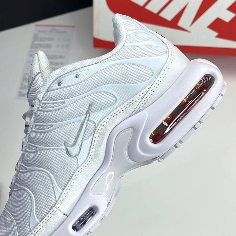 نایک ایرمکس پلاس تی ان سفید NIKE AIR MAX PLUS TN
