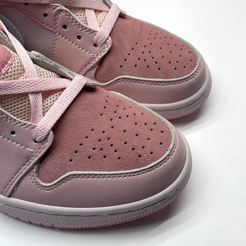 نایک ایر جردن وان ساقدار صورتی-دیجیتال پینک NIKE AIR JORDAN 1 HIGH DIGITAL PINK