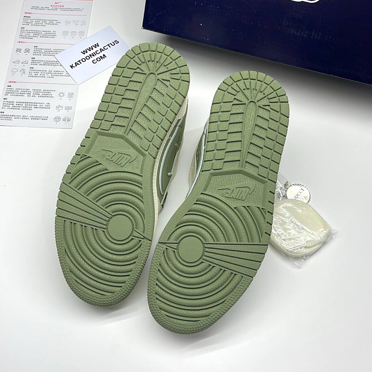 نایک ایر جردن وان لو تراویس اسکات گوچی NIKE AIR JORDAN 1 LOW TRAVIS SCOTT X GUCCI