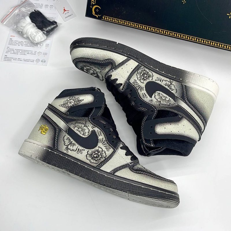 نایک ایر جردن وان ساقدار فامیلیا NIKE AIR JORDAN 1 HIGH OG FAMILIA DIA DE MUERTOS