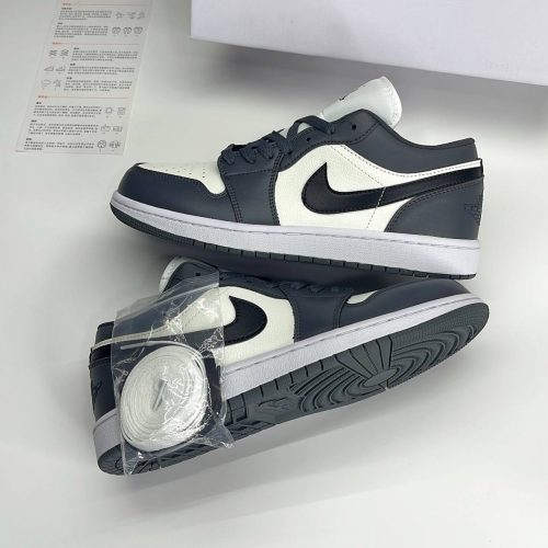 نایک ایر جردن وان لو دارک گری NIKE AIR JORDAN 1 LOW DARK GRAY