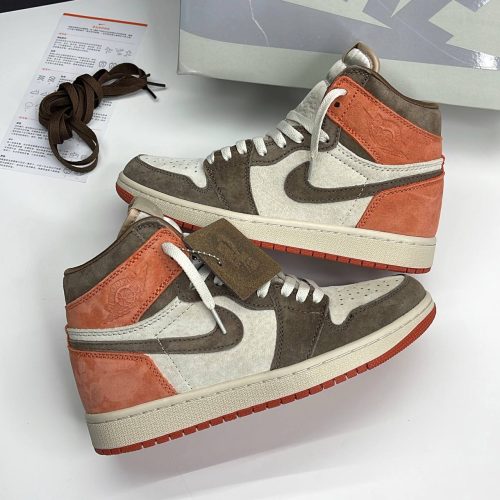 نایک ایر جردن وان ساقدار داست کلای NIKE AIR JORDAN 1 HIGH DUSTED CLAY