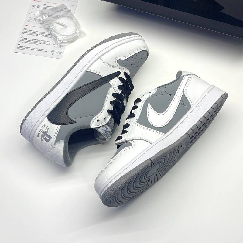 نایک ایر جردن وان لو تراویس اسکات پلی استیشن NIKE AIR JORDAN 1 LOW TRAVIS SCOTT PLAYSTATION