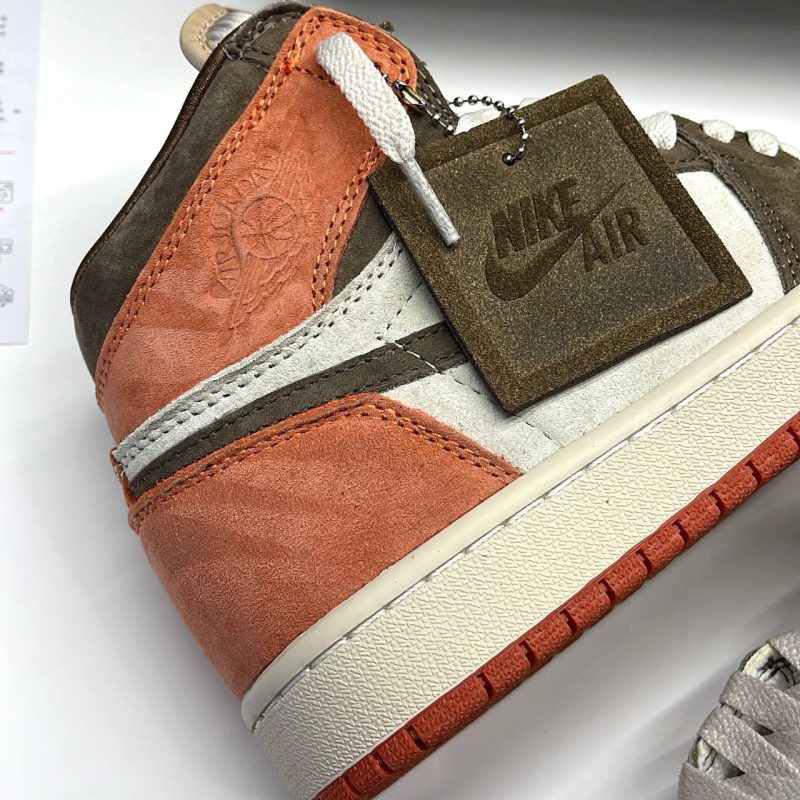 نایک ایر جردن وان ساقدار داست کلای NIKE AIR JORDAN 1 HIGH DUSTED CLAY