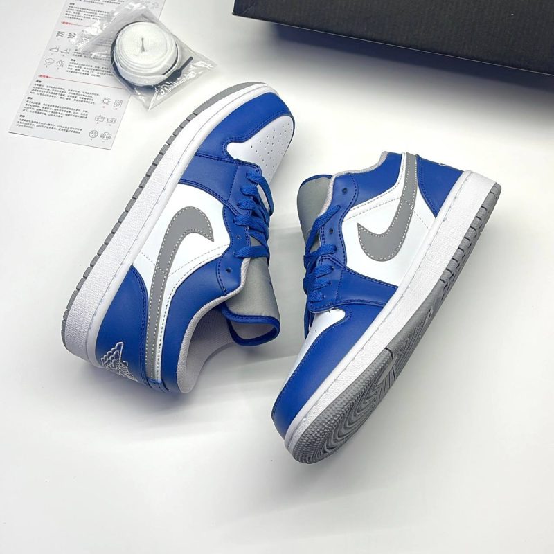 نایک ایر جردن وان لو ترو بلو NIKE AIR JORDAN 1 LOW TRUE BLUE