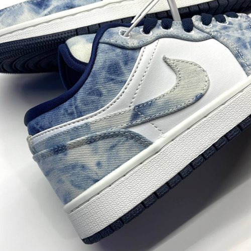 نایک ایر جردن وان لو واشد دنیم NIKE AIR JORDAN 1 LOW WASHED DENIM