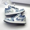 نایک ایر جردن وان لو واشد دنیم NIKE AIR JORDAN 1 LOW WASHED DENIM