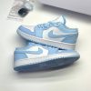 نایک ایر جردن وان لو آیس بلو NIKE AIR JORDAN 1 LOW ICE BLUE
