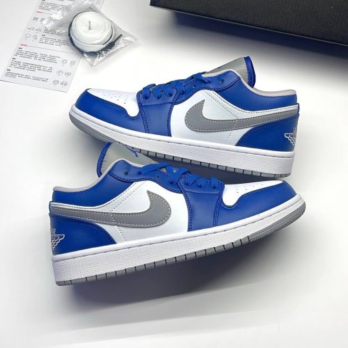 نایک ایر جردن وان لو ترو بلو NIKE AIR JORDAN 1 LOW TRUE BLUE