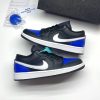 نایک ایر جردن وان لو بلک رویال NIKE AIR JORDAN 1 LOW BLACK ROYAL TOE