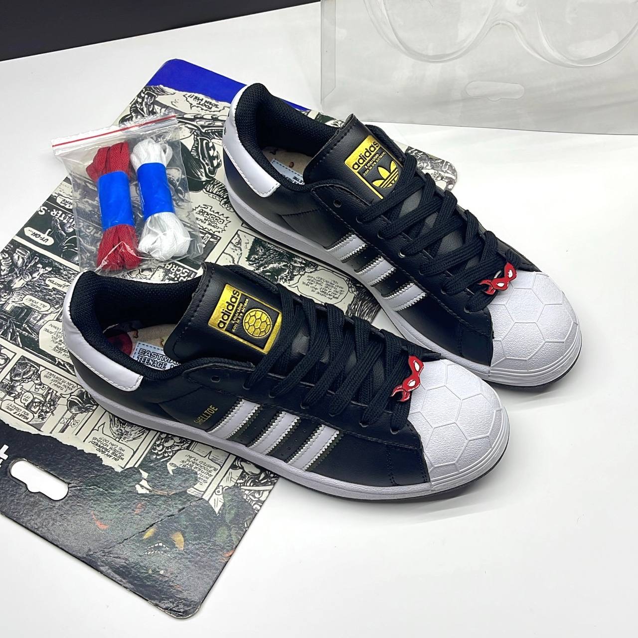 آدیداس سوپراستار لاک پشت های نینجا ADIDAS SUPERSTAR NINJA