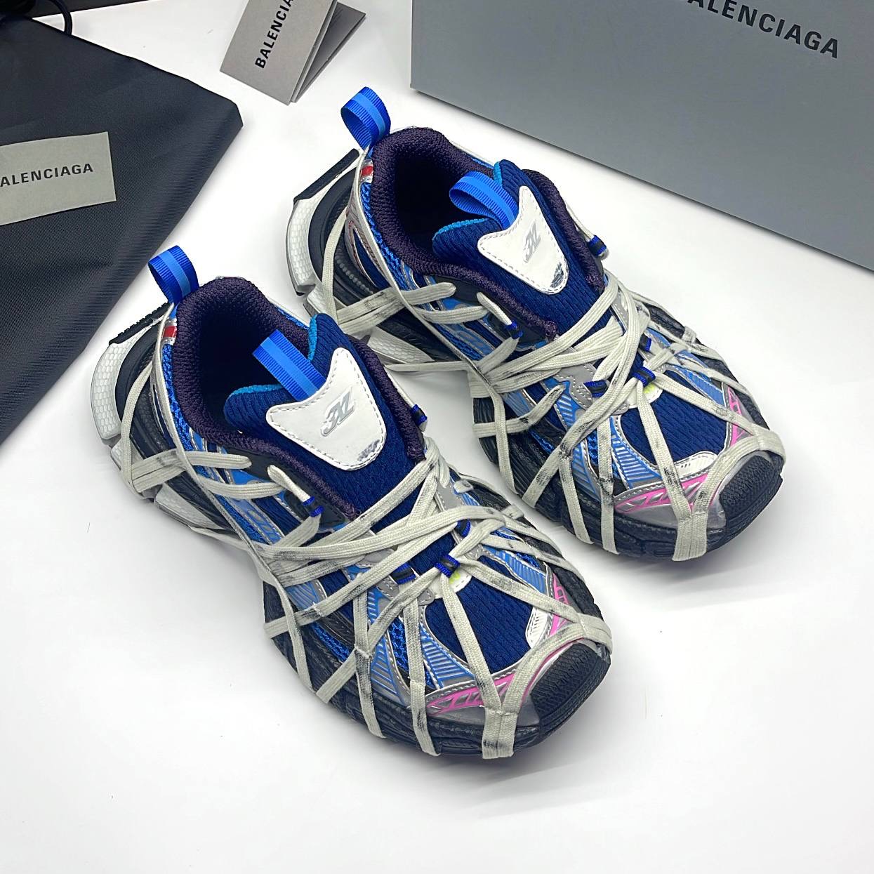 بالنسیاگا 3XL اسپایدر آبی BALENCIAGA 3XL SPIDER