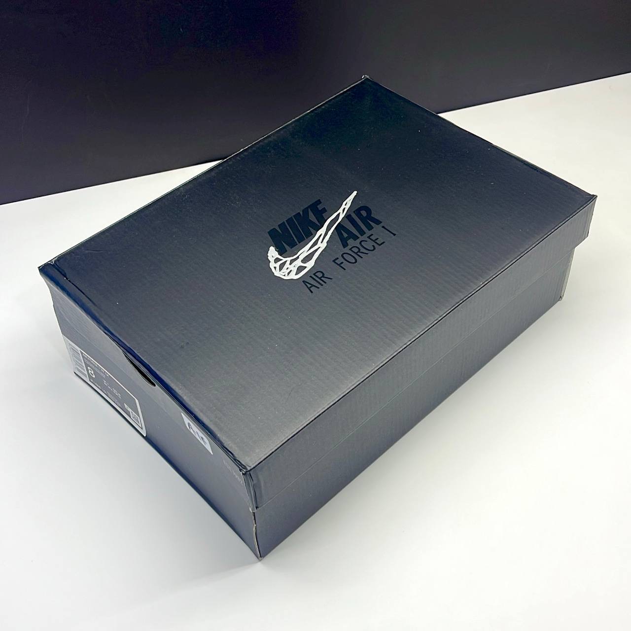 نایک ایرفورس وان مولتن متال سفید مشکی NIKE AIR FORCE 1 MOLTEN METAL