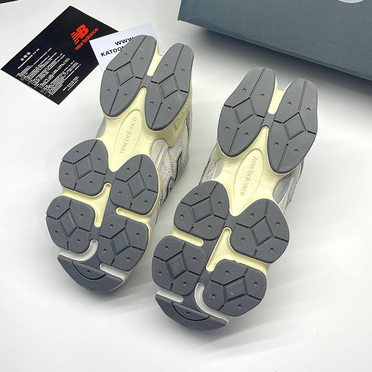 نیوبالانس 9060 کرم طوسی NEW BALANCE 9060