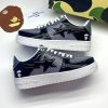 بیپ استا مشکی طوسی BAPE STA CAMO CAMBO BLACK