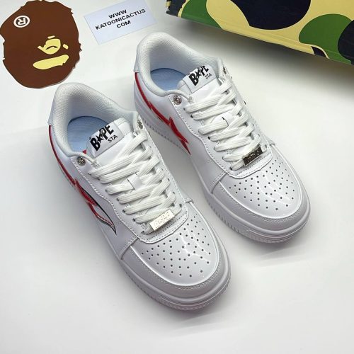 بیپ استا شارک سفید BAPE STA SHARK