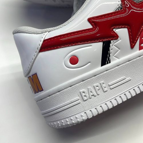 بیپ استا شارک سفید BAPE STA SHARK