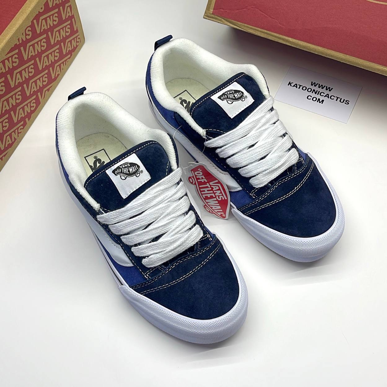 ونس کنو اسکول سورمه ای VANS KNU SKOOL