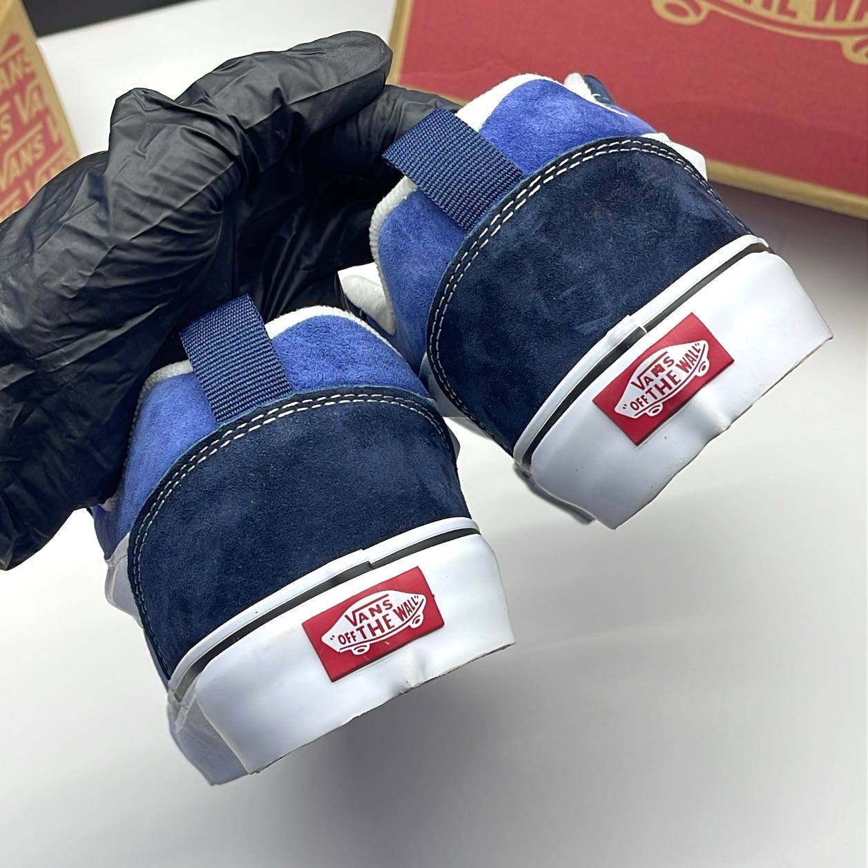 ونس کنو اسکول سورمه ای VANS KNU SKOOL