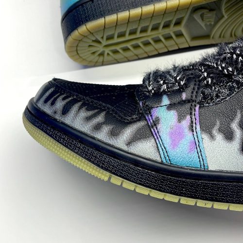 نایک ایر جردن وان ساقدار فورتون فلای هالووین NIKE AIR JORDAN 1 HIGH FORTUNE FLY HALLOWEEN