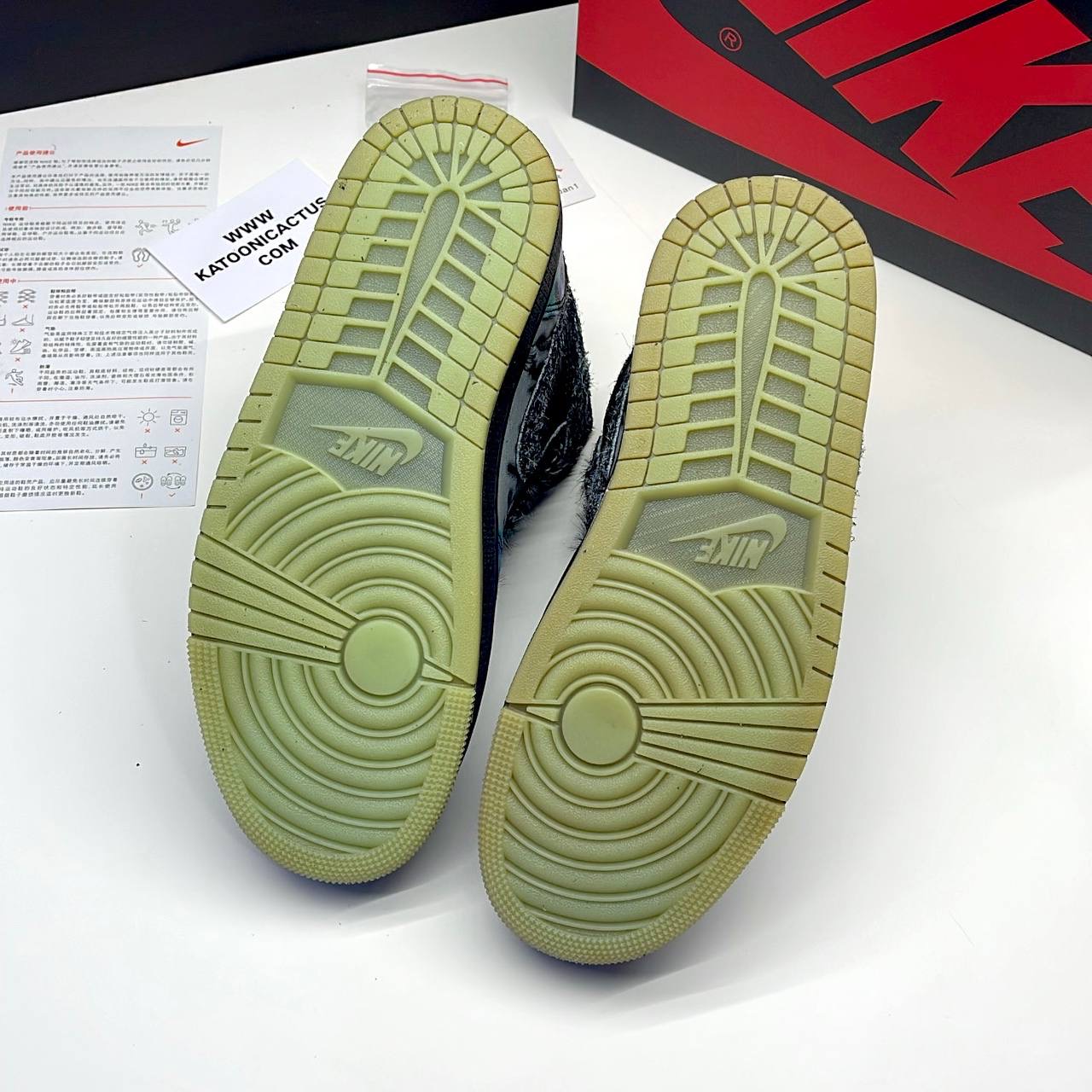 نایک ایر جردن وان ساقدار فورتون فلای هالووین NIKE AIR JORDAN 1 HIGH FORTUNE FLY HALLOWEEN