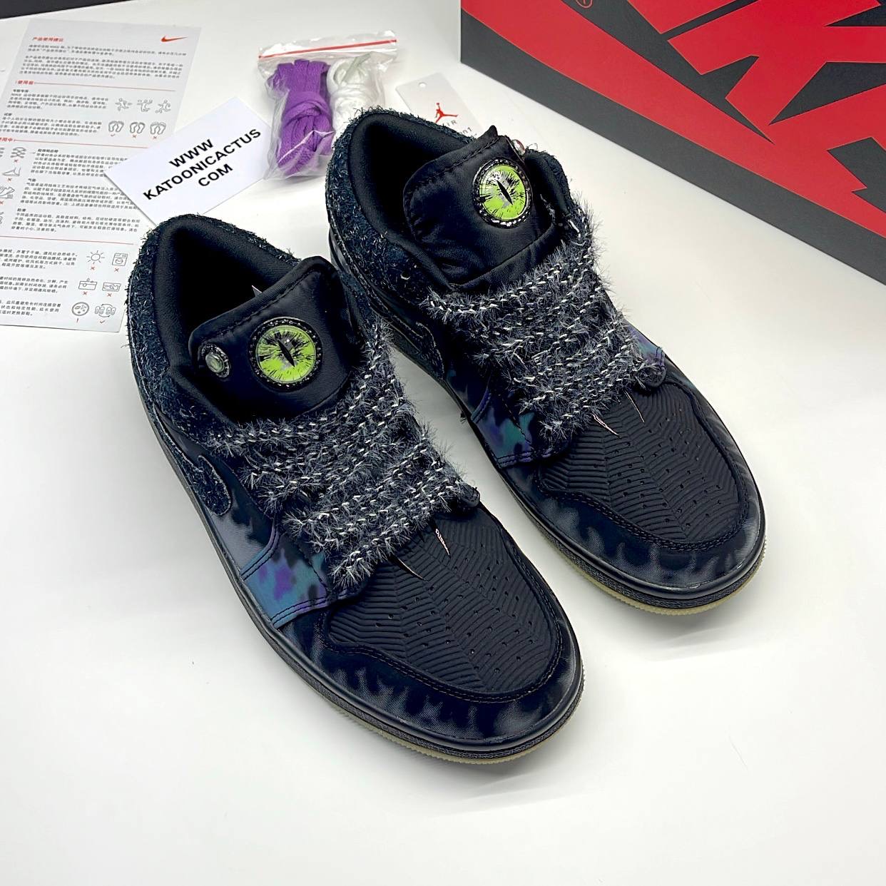 نایک ایر جردن وان لو فورتون فلای هالووین NIKE AIR JORDAN 1 LOW FORTUNE FLY HALLOWEEN