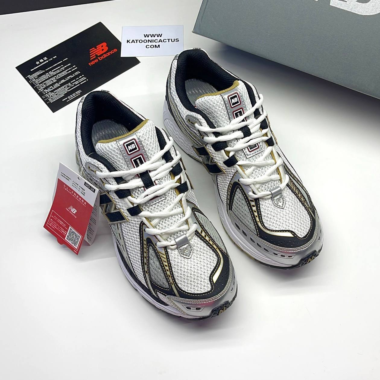 نیوبالانس 1906R سفید طلایی NEW BALANCE 1906R