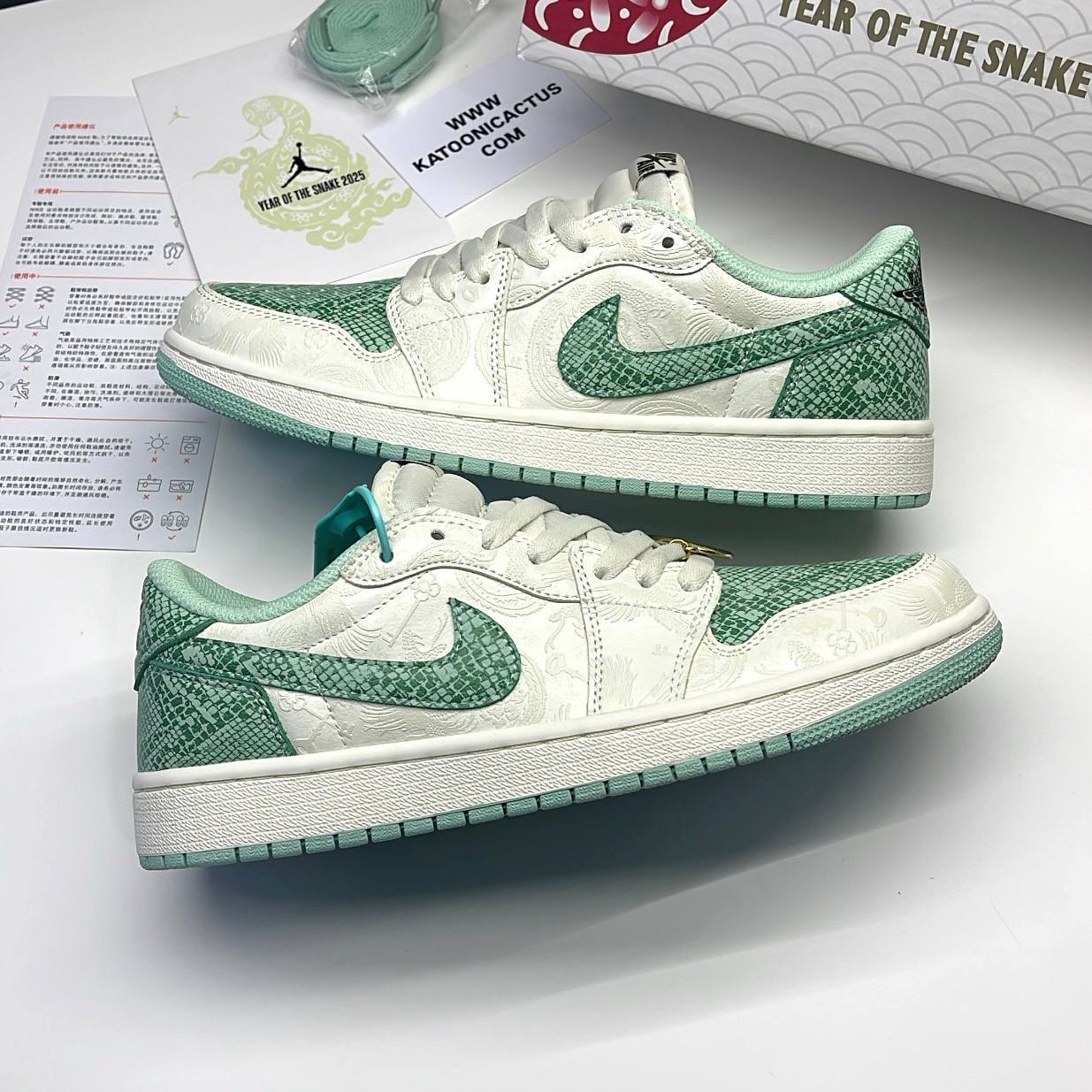 نایک ایر جردن وان لو ماری NIKE AIR JORDAN 1 LOW YEAR OF THE SNAKE 2025