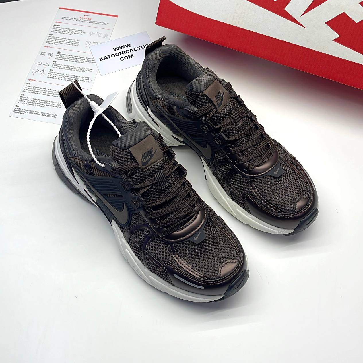 نایک وی تو کی قهوه ای NIKE V2K